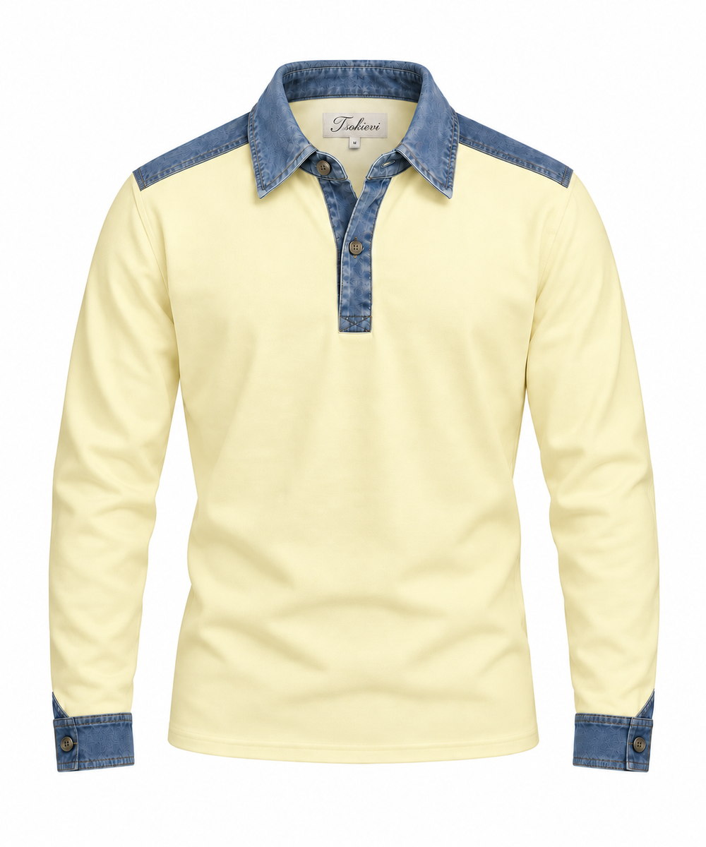 Longsleeve Denim skjorte
