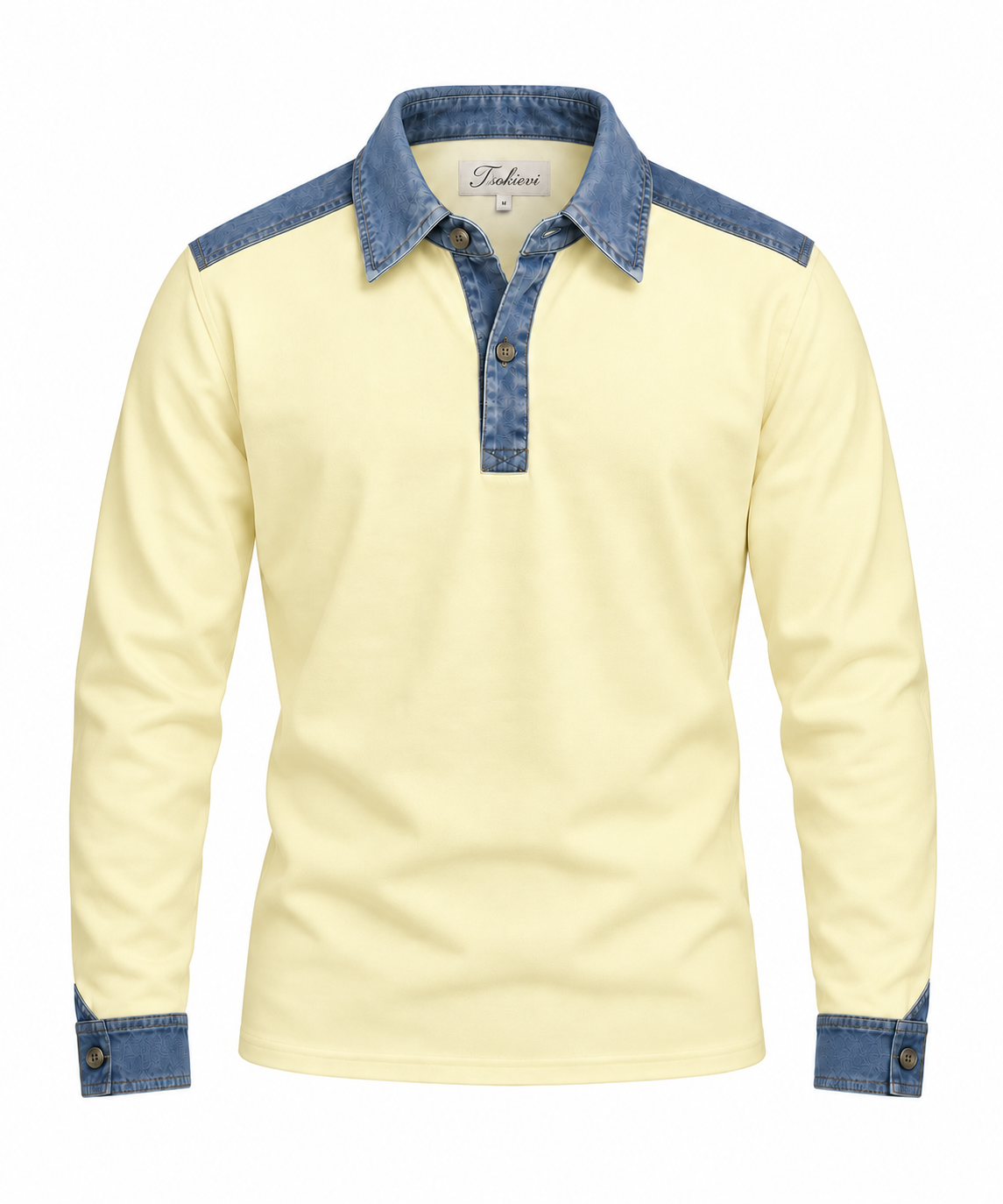 Denim longsleeve skjorte