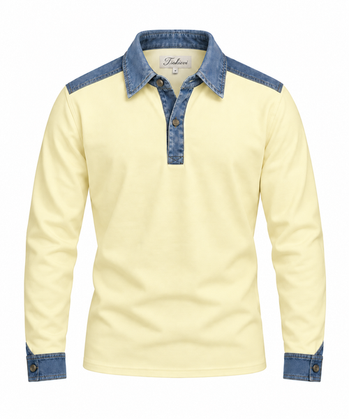 Denim longsleeve skjorte